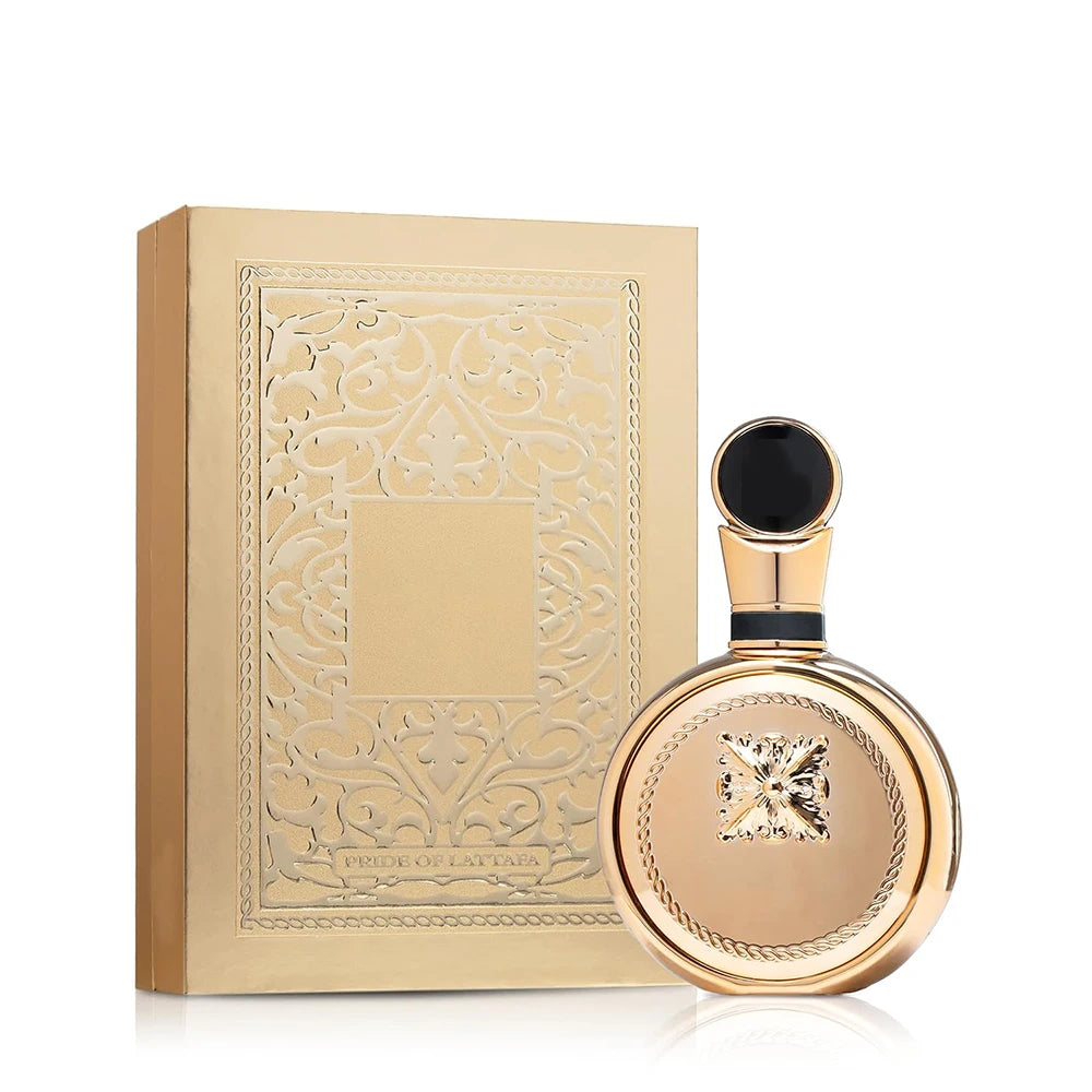 Pride Collection Gold + White 100ML EDP Arabian Long‑Lasting Unisex Perfume Spray Amber Oud Vanilla Musk Scent
