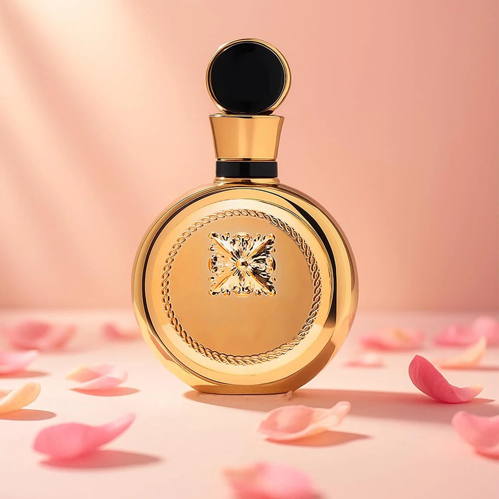 Pride Collection Gold + White 100ML EDP Arabian Long‑Lasting Unisex Perfume Spray Amber Oud Vanilla Musk Scent