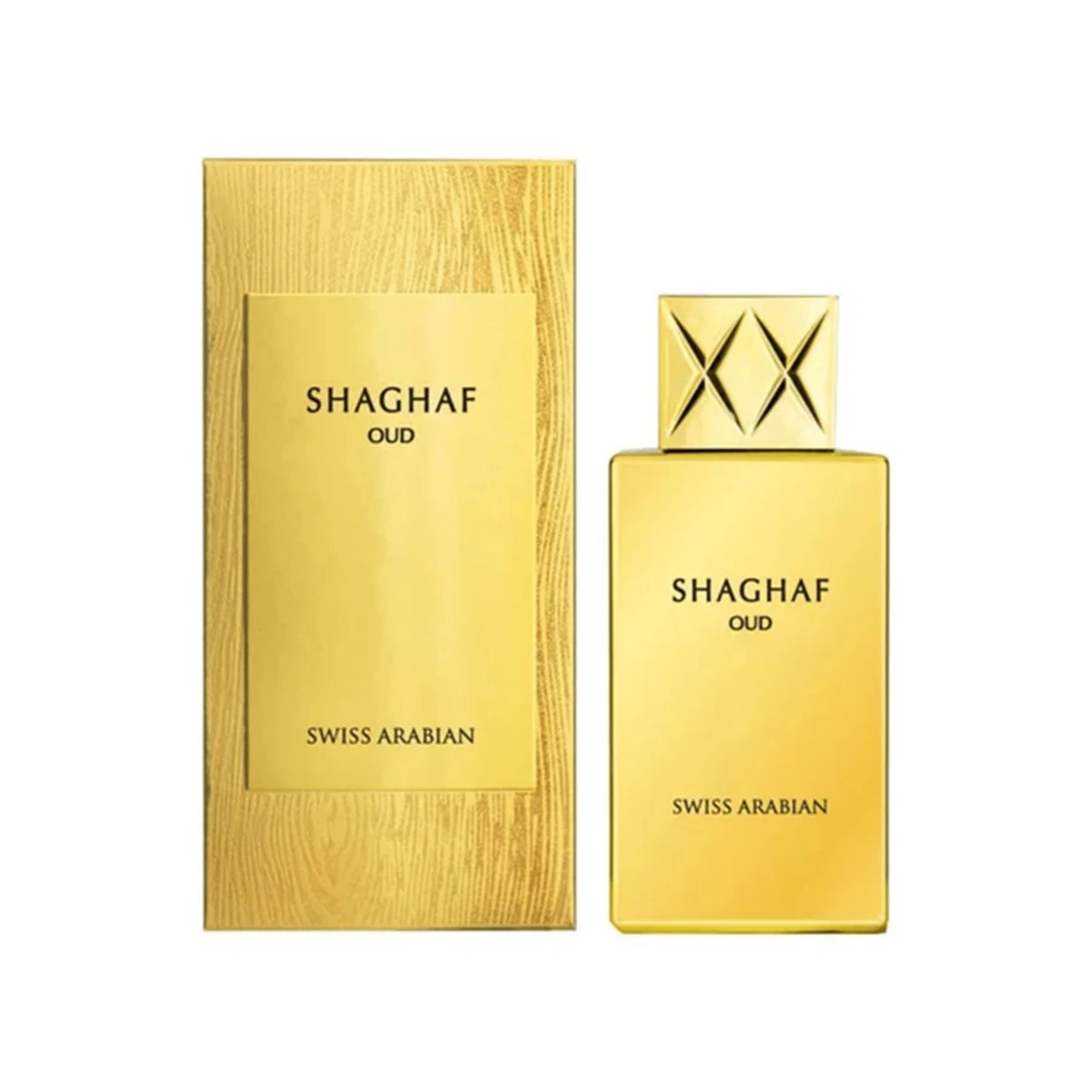 Swiss Arabian Shaghaf Oud - Luxury Products From Dubai - Long Lasting, Addictive Personal EDP Spray Fragrance - Seductive Signature Aroma - 2.5 Oz
