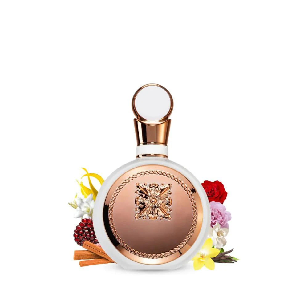 Pride Collection Gold + White 100ML EDP Arabian Long‑Lasting Unisex Perfume Spray Amber Oud Vanilla Musk Scent