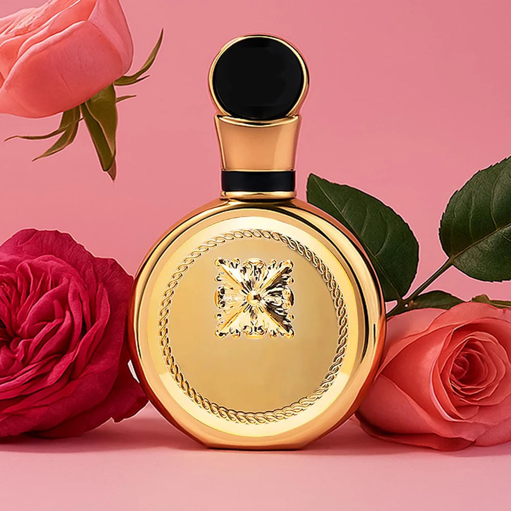 Pride Collection Gold + White 100ML EDP Arabian Long‑Lasting Unisex Perfume Spray Amber Oud Vanilla Musk Scent