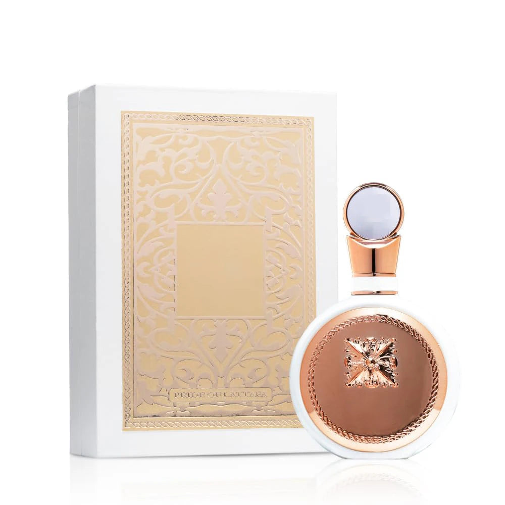 Pride Collection Gold + White 100ML EDP Arabian Long‑Lasting Unisex Perfume Spray Amber Oud Vanilla Musk Scent