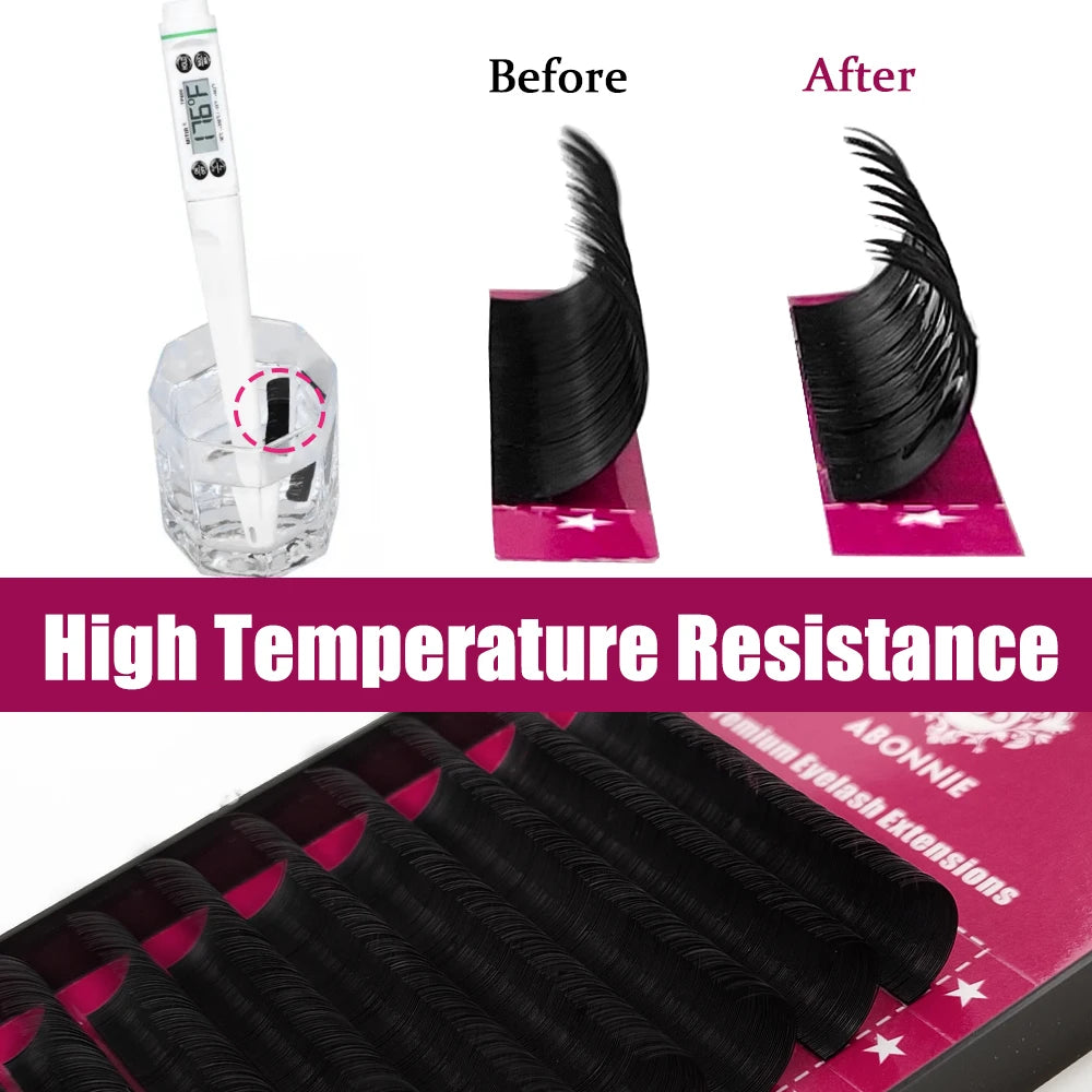 Abonnie  Fluffy Classic Lashes Extensions Premium Individual Eyelashes Extensions Volume Cilios All Szie