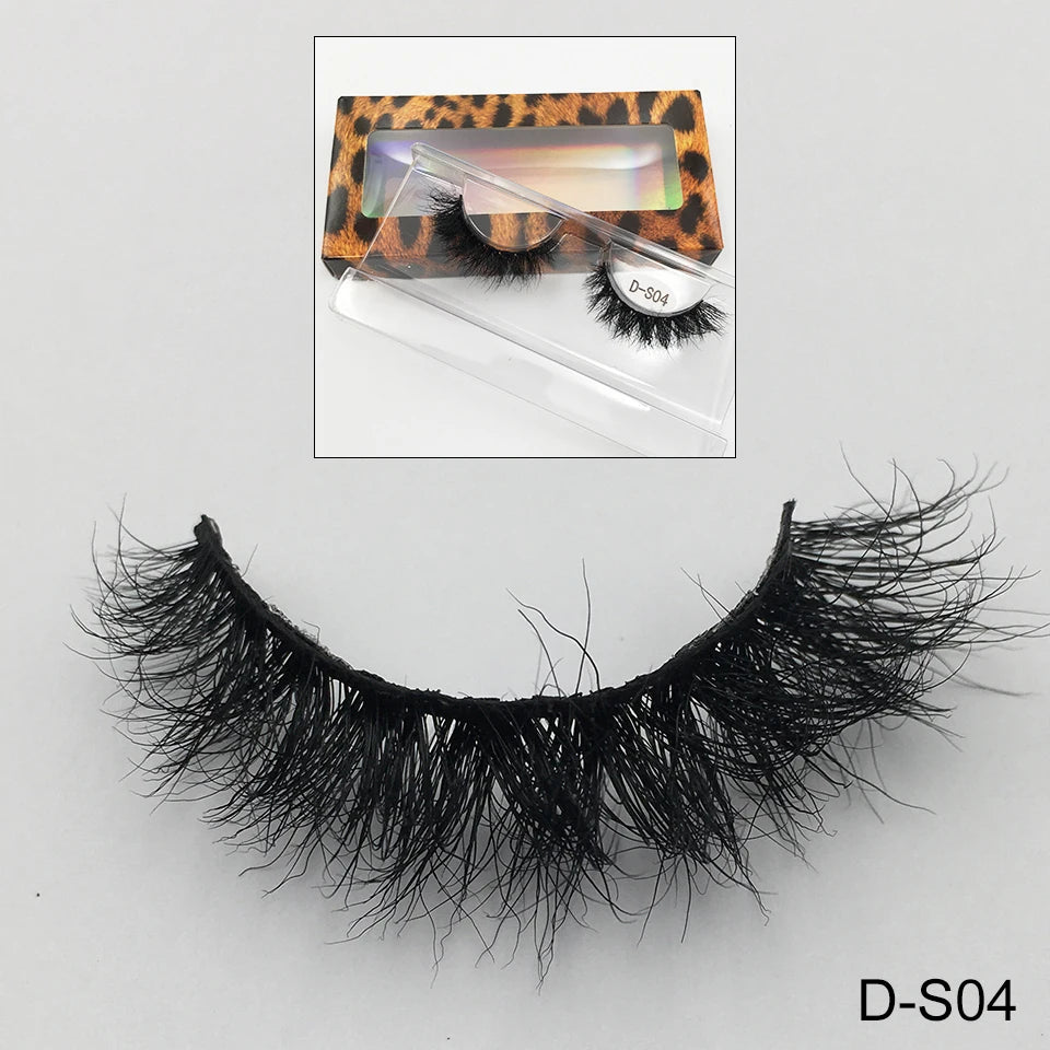 RED SIREN Mink Lashes 3D Mink Eyelashes 100% Cruelty Free Lashes Handmade Reusable Fluffy Natural Eyelashes False Lashes Makeup