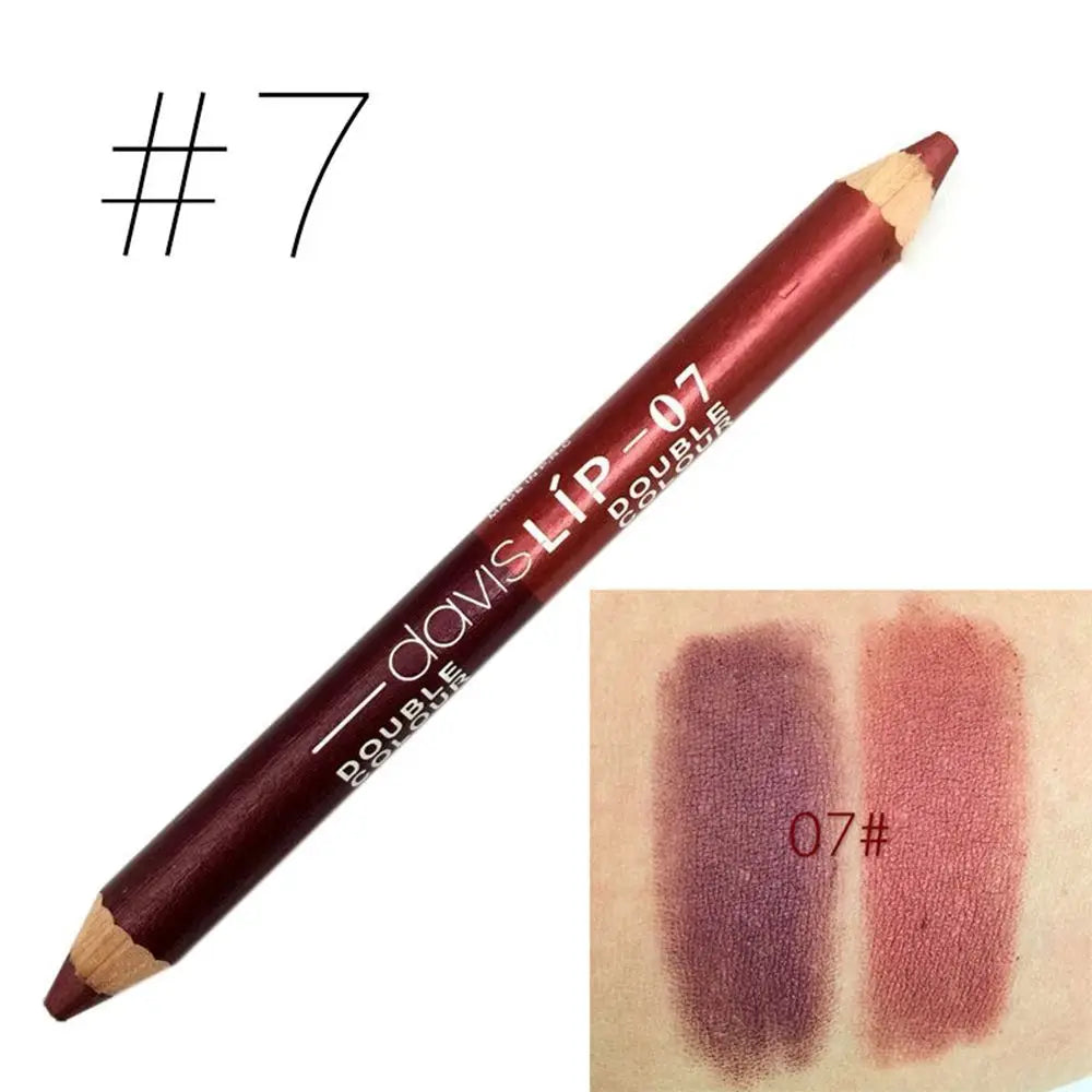 1PC Colorful Eyeliner Pencil Lip liner Pen Wood Professional Lady Charming Long Lasting Waterproof Makeup Cosmetic Tool