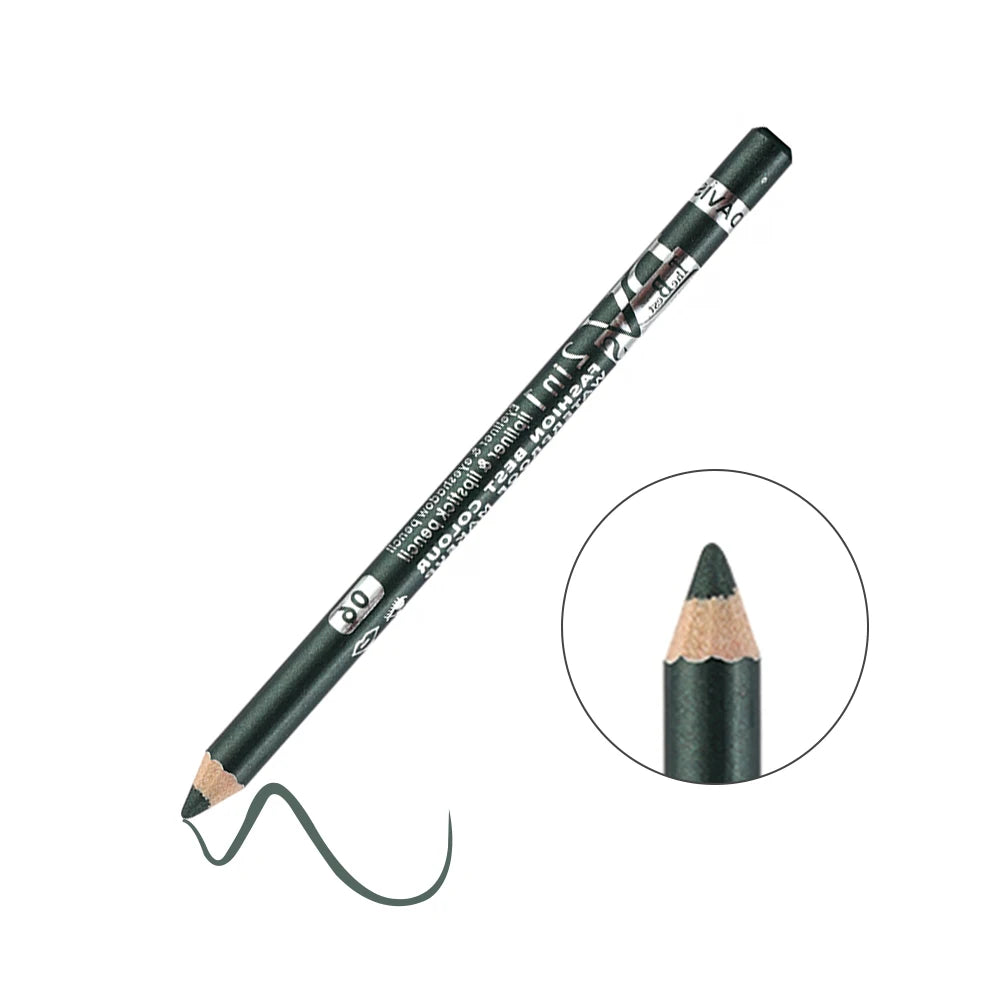 1PC Colorful Eyeliner Pencil Lip liner Pen Wood Professional Lady Charming Long Lasting Waterproof Makeup Cosmetic Tool
