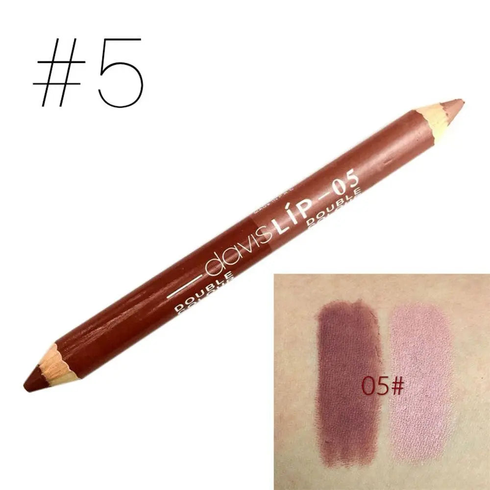 1PC Colorful Eyeliner Pencil Lip liner Pen Wood Professional Lady Charming Long Lasting Waterproof Makeup Cosmetic Tool