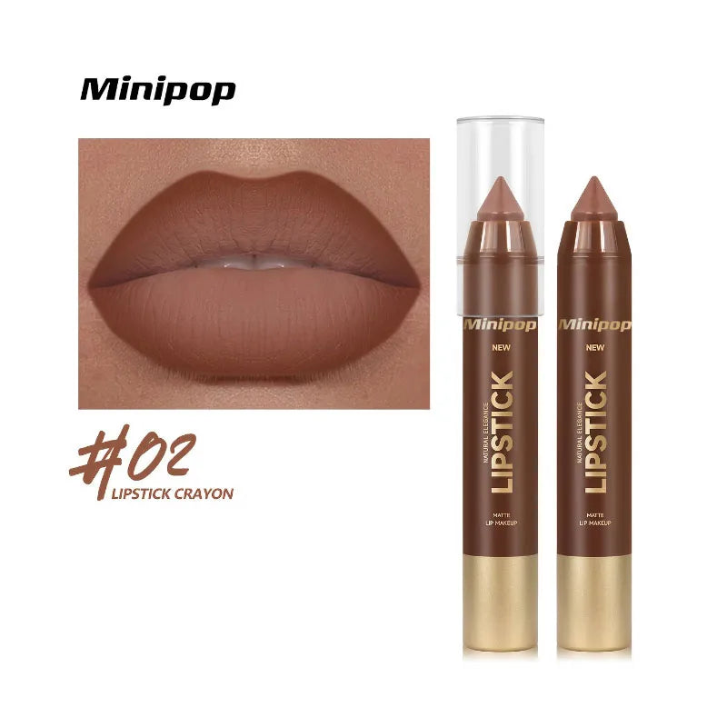 1Pc Smooth Lip Liner Pencil Waterproof Lip Contour Long-Lasting Definer For Daily Use Brown And Red Cosmetic Lip Makeup Tool