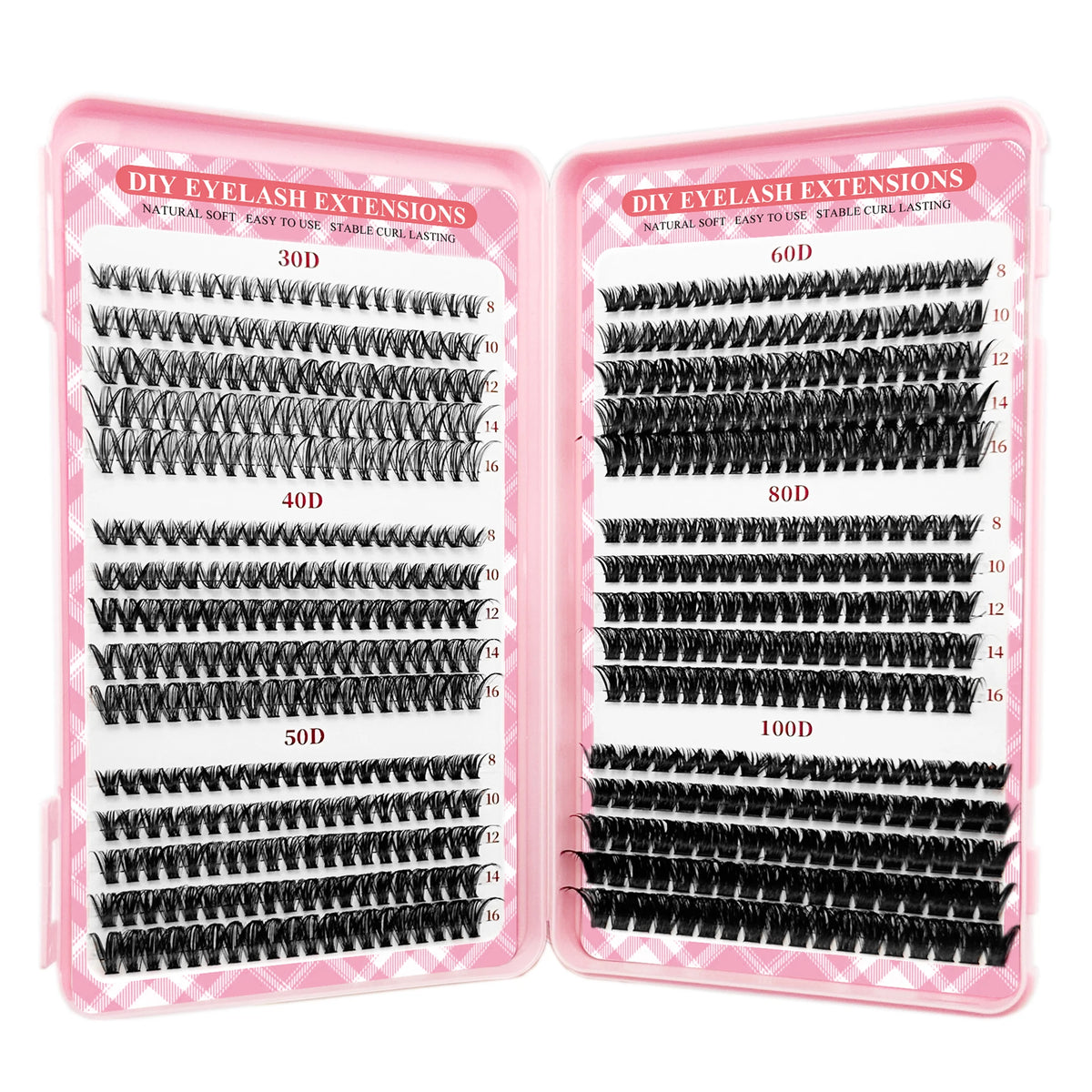 Wispy Clusters Manga DIY Lashes Book Fluffy Clusters Volume Eyelash Extensions Individual Eyelashes Wholesale