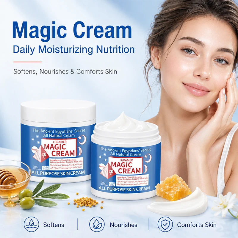 30g/60g/120g Brightening Facial Cream, Anti Aging Anti Sagging Cream, Gentle Nourishing Balance Skin Oil Skin Care