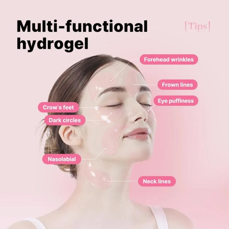 24K Gold Peptide Collagen Eye 60 Patches  - Hyaluronic Acid Anti-Wrinkle Eye Mask for Dark Circles Puffiness - Moisturizing Fi