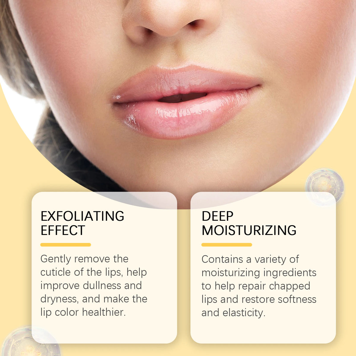 Coconut Vanilla Lip Scrub Exfoliating Even Lip Color Remove Dead Skin Repair Chapped Lip Deep Moisturizing Plump Lip Skin Care