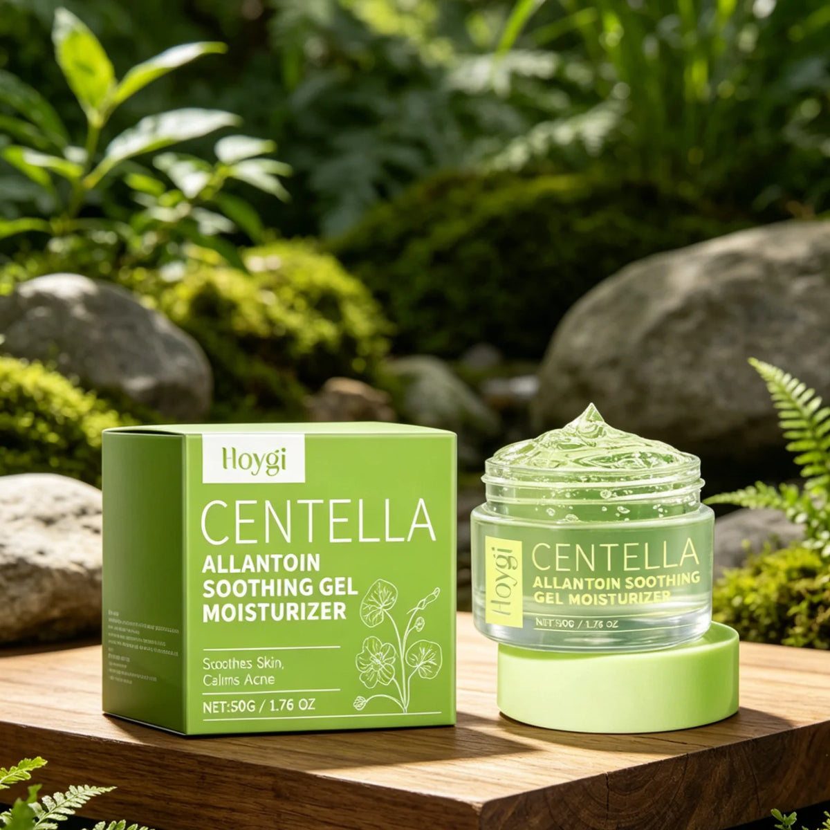 Hoygi Centella Soothing Gel Long Lasting Moisturizing Deep Nourishing Skin Calming Repair Damaged Skin Soothing Gel Moisturizer