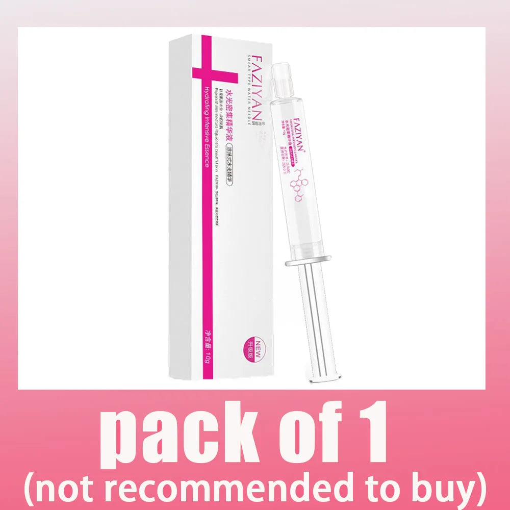 needle tube type hyaluronic acid essence female face anti wrinkle moisturizing whitening essence, drink water to the skin