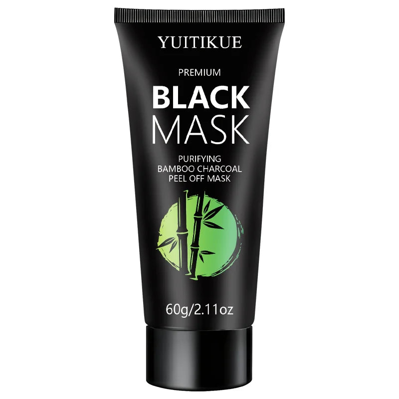 YUITIKUE Bamboo Charcoal Purifying Mask 60g - Draws Out Blackheads Controls Excess Oil
