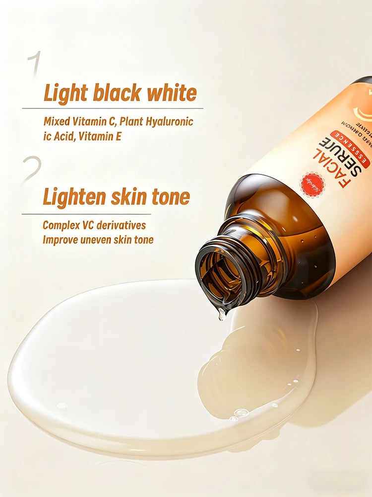 Sérum Clareador Cutâneo com Vitamina C, Combate Melasma e Manchas, Uniformiza e Renova o Tom da Pele