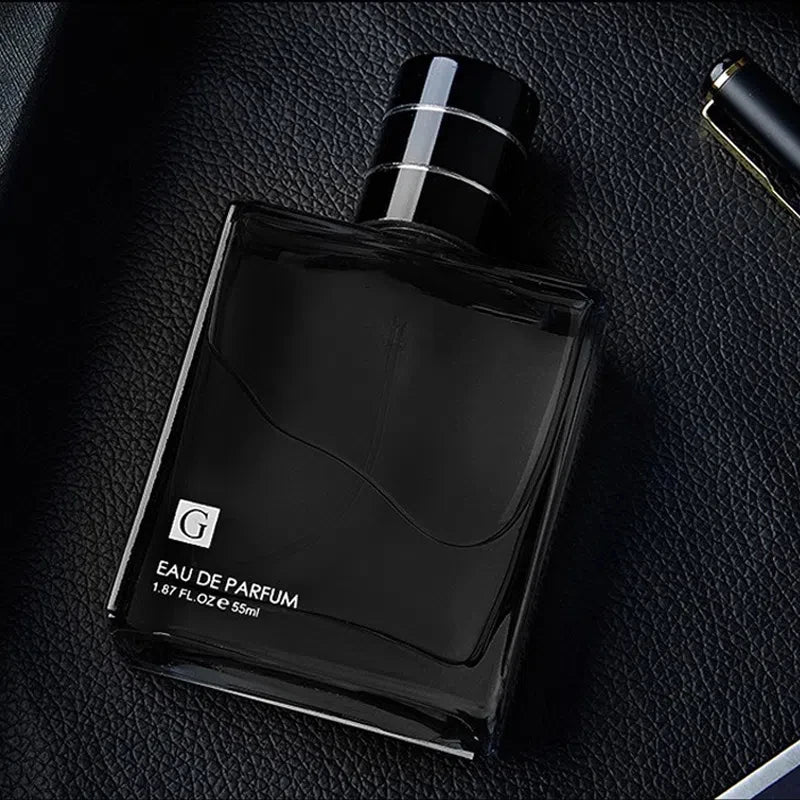 55ml Men's Eau De Parfum 2 Scents Set, Long Lasting Masculine Cologne, Fresh Citrus Woody & Spicy Sandalwood Fragrance, Fine Mist Spray Perfume for Daily Business Dating Party Gift for Him