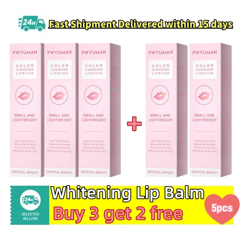 Remove Dark Lip Balm Moisturizing Lighten Melanin Bleaching Lip Gloss Lip Pink Lipstick Exfoliating Fade Lip Line Beauty Health