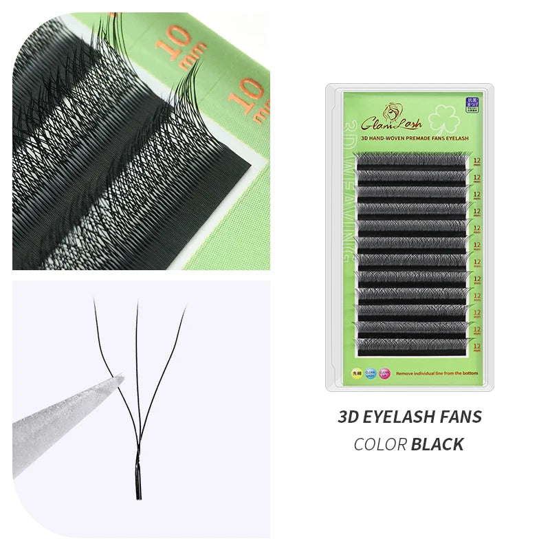 GLAMLASH YY UYY U3DW U4DW U5DW C/D/M/L Eyelash Extension False Lash