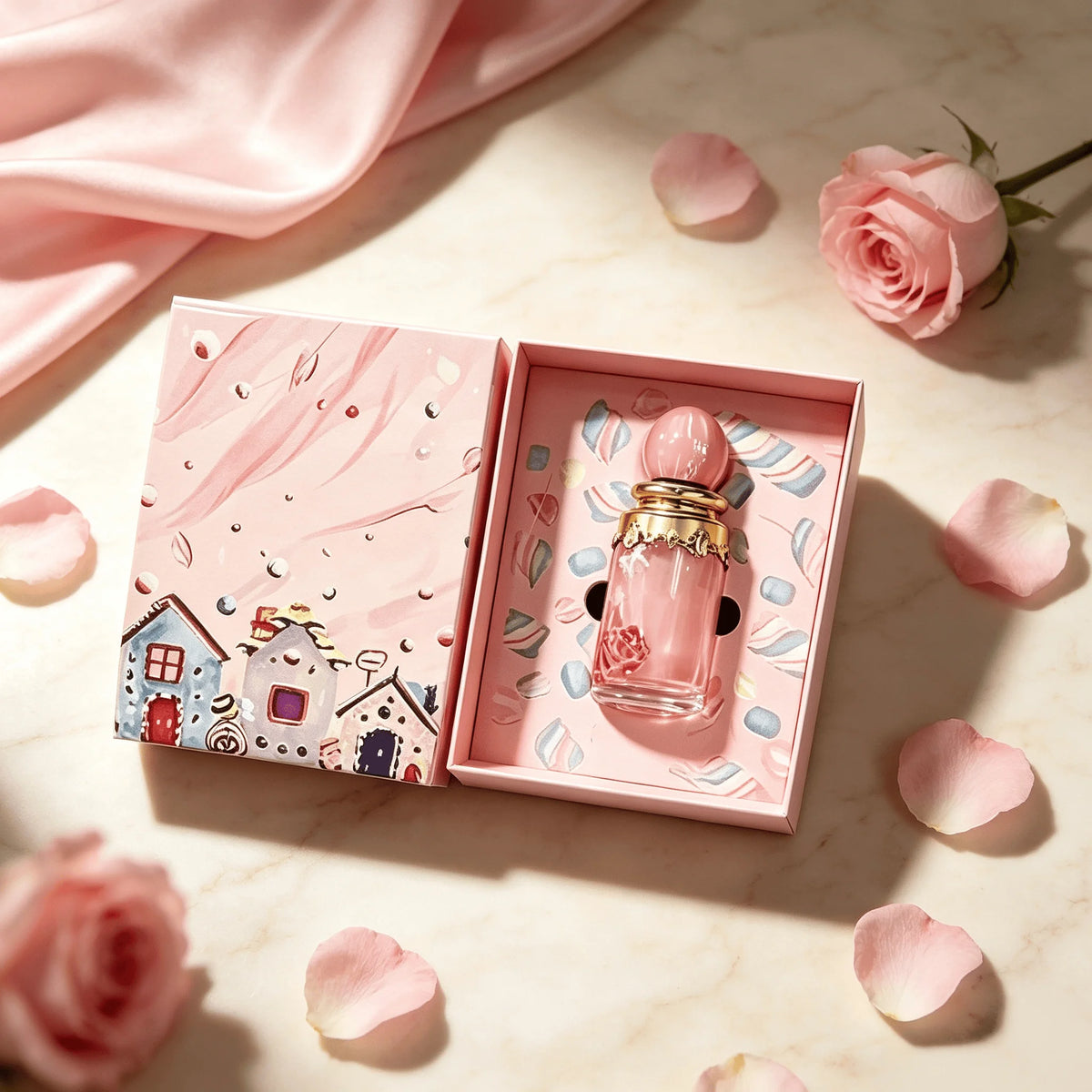 Parsis Corner Marsshmallow Blush Extrait De Parfum 100ml Unisex Luxury Arabian Perfume Spray Long‑Lasting Sweet Marshmallow Strawberry Vanilla Gourmand Scent Brand New Sealed In Box Dating Party Holiday Birthday Gift for Me