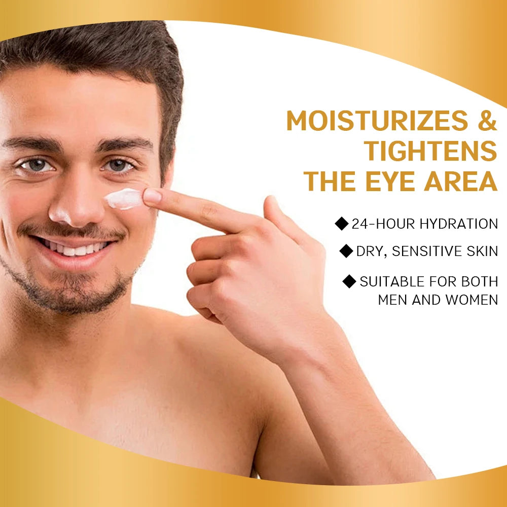 SUYARUN Anti-Aging Eye Cream Vitamin C&E + Caffeine Retinol - Dark Circles Wrinkles Treatment, Firming & Brightening.