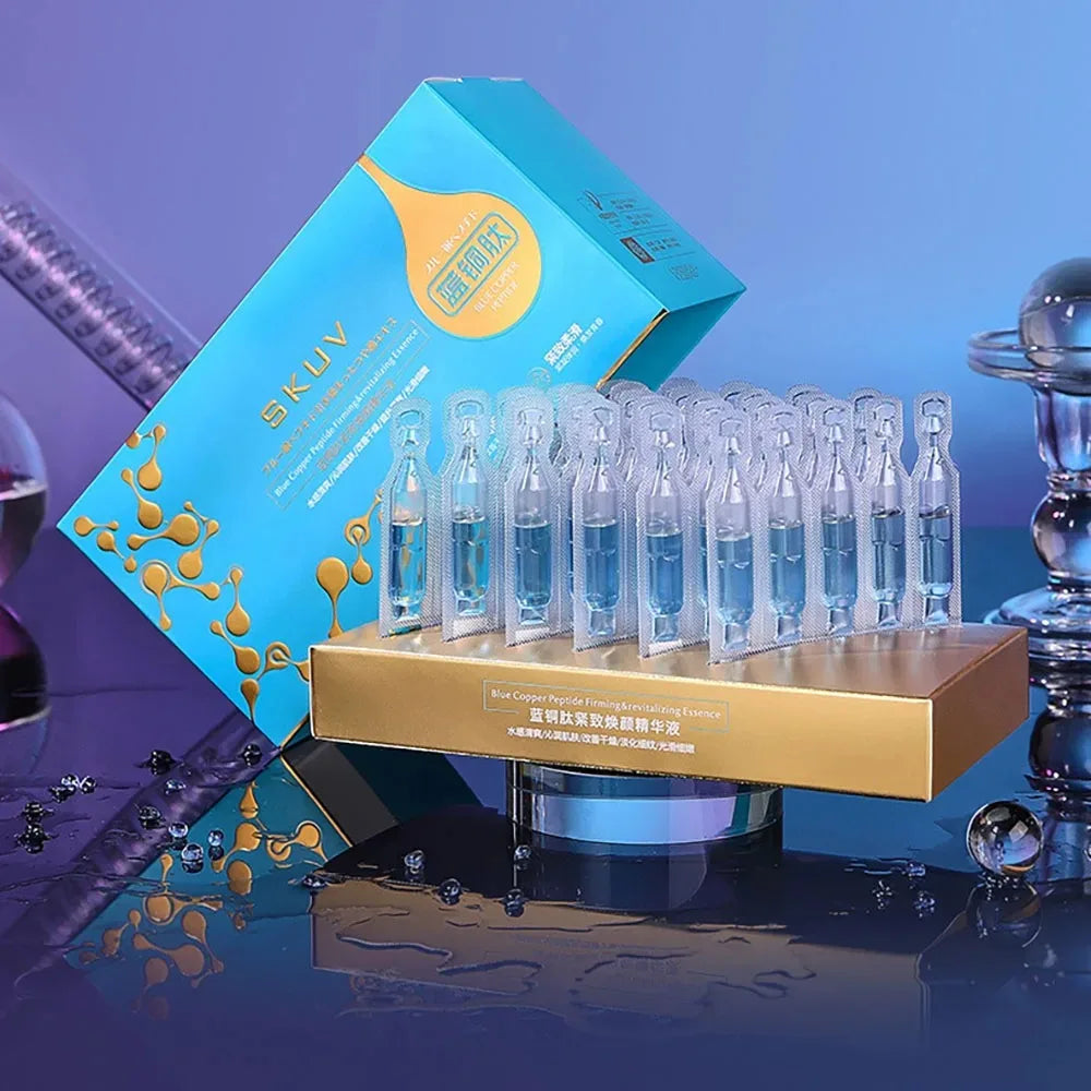 Retinol + VC Ampoule serum Moisturizing Whitening Anti-Wrinkle Anti-Aging Serum Face Beauty Skin Care 30pcs/set