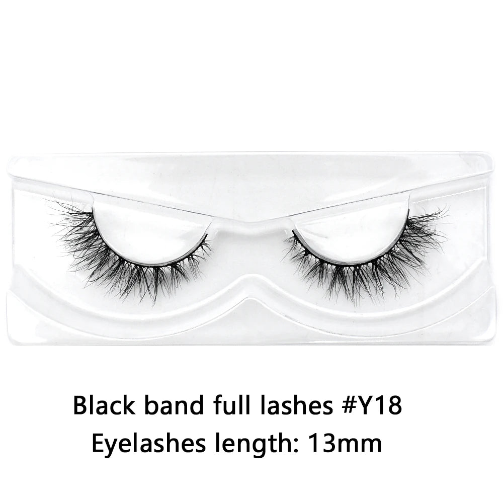 Bulk Items 10/30/60/100 Pairs Mink Half Lashes Natural Long Fluffy Wispy Half False Eyelashes Extension Lightweight Short Lashes