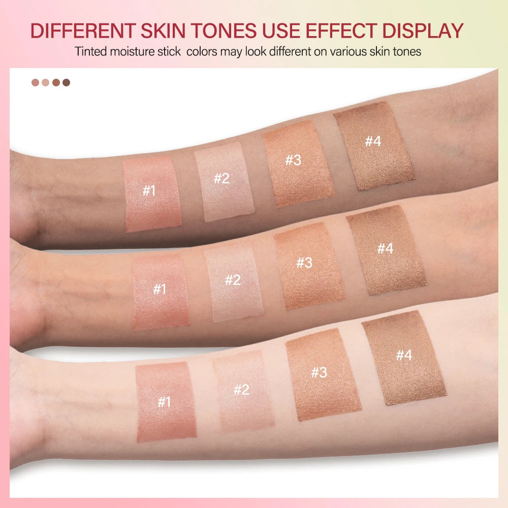4 Colors Contour Bronzer Stick Long Lasting Moisturizing Contouring Face Body Multi-use Shading Stick Cosmetics Korean Makeup