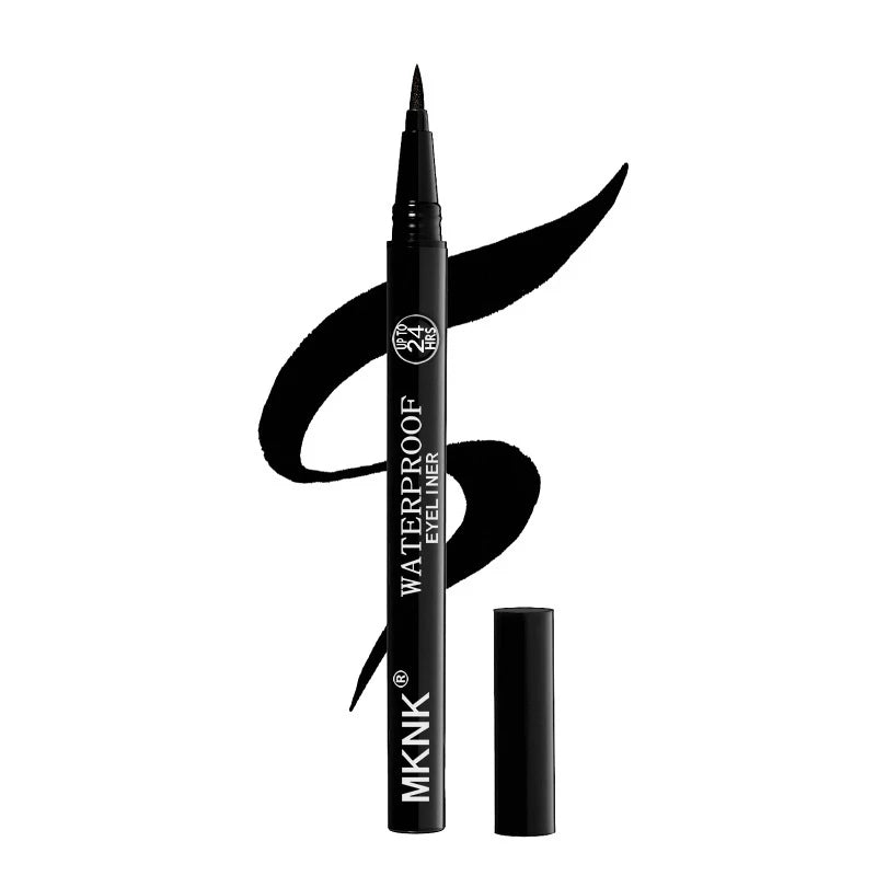 1/2/3/5/10/20/50pcs Waterproof Eyeliner Pen, Quick Dry Smudge-Proof Long Lasting Liquid Eye Liner, Fine Tip Black Eye Makeup