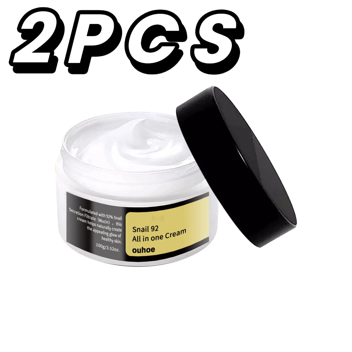 Snail Mucin Cream 92 Daily Moisturizer Hydrating Face Gel Skin Care Soothing Repairing Facial Lotion Korean Healthy Glow Cream