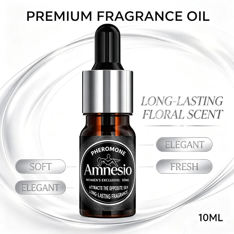 Pheromone Essential Oil For Women & Men 10ml Portable Natural Scent Romantic Dating Fragrance Oil Boost Confidence Perfume