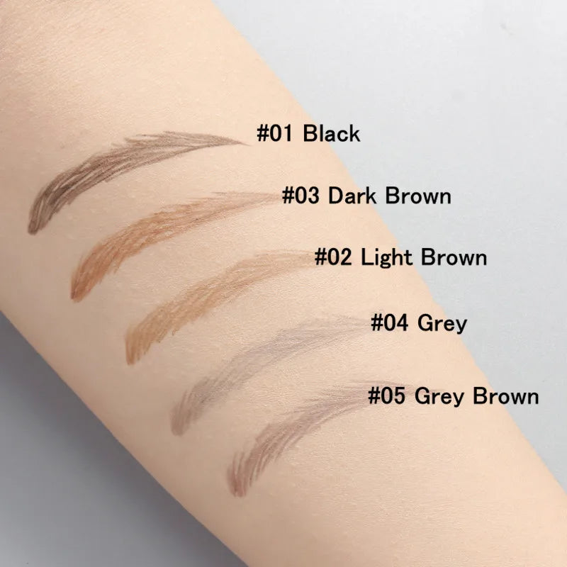 Eyebrow Pen Hard Microblading Brow Definer Enhancers Pencil Waterproof Easy To Apply Makeup Natural Wild Brows Tint
