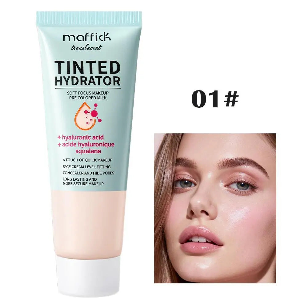 Tinted Hydrator Buildable Coverage Intense Moisturizing Even Skin Tone Semi-matte Finish Makeup Moisturizing Cream