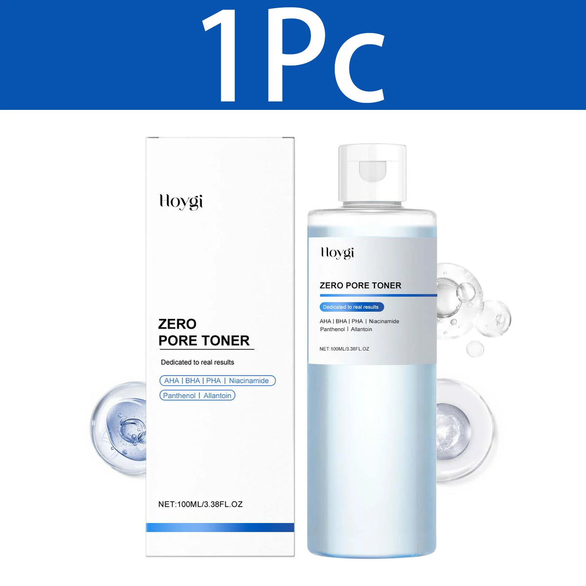 HOYGI Glycolic Acid Toning Solution To Remove Acne Moisturizing Toner Relieve Dry Tired Skin Locks In Moisture Beauty Skin Care