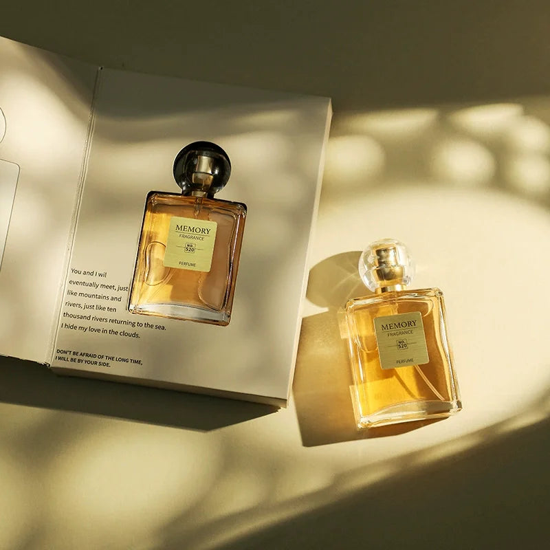 INDEXES Beloved Memory Eau De Parfum For Women 50ML Long Lasting Floral Fruity Perfume, Pear Magnolia Vanilla Fragrance Luxury Square Glass Bottle Gift Perfume For Daily Date