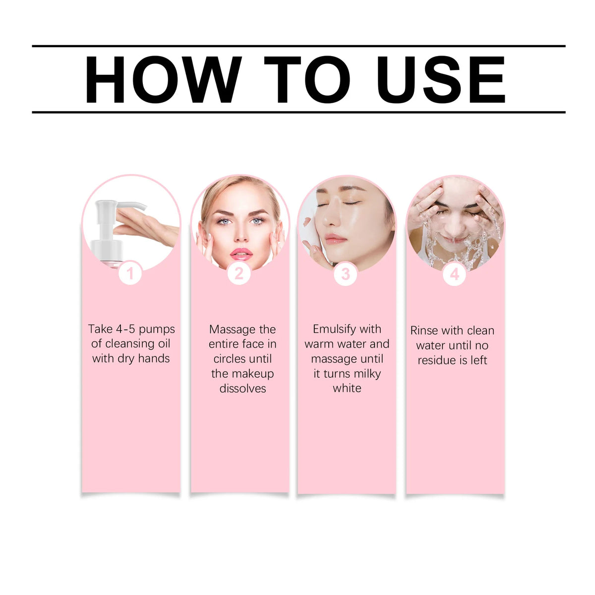 Collagen Cleansing Oil - A Daily Gentle Cleansing Oil with Jojoba Seed Oil, for Emulsifying Makeup