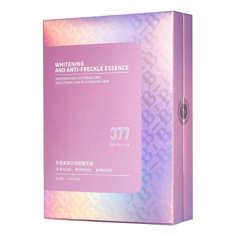 28 pcs/set 377 Whitening Ampoule Essence, Vitamin C Anti-Aging Essence, Niacinamide Brightening Essence Korean Skincare Products