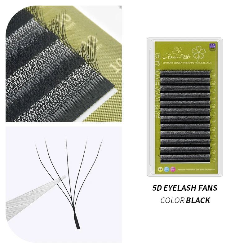 GLAMLASH YY UYY U3DW U4DW U5DW C/D/M/L Eyelash Extension False Lash