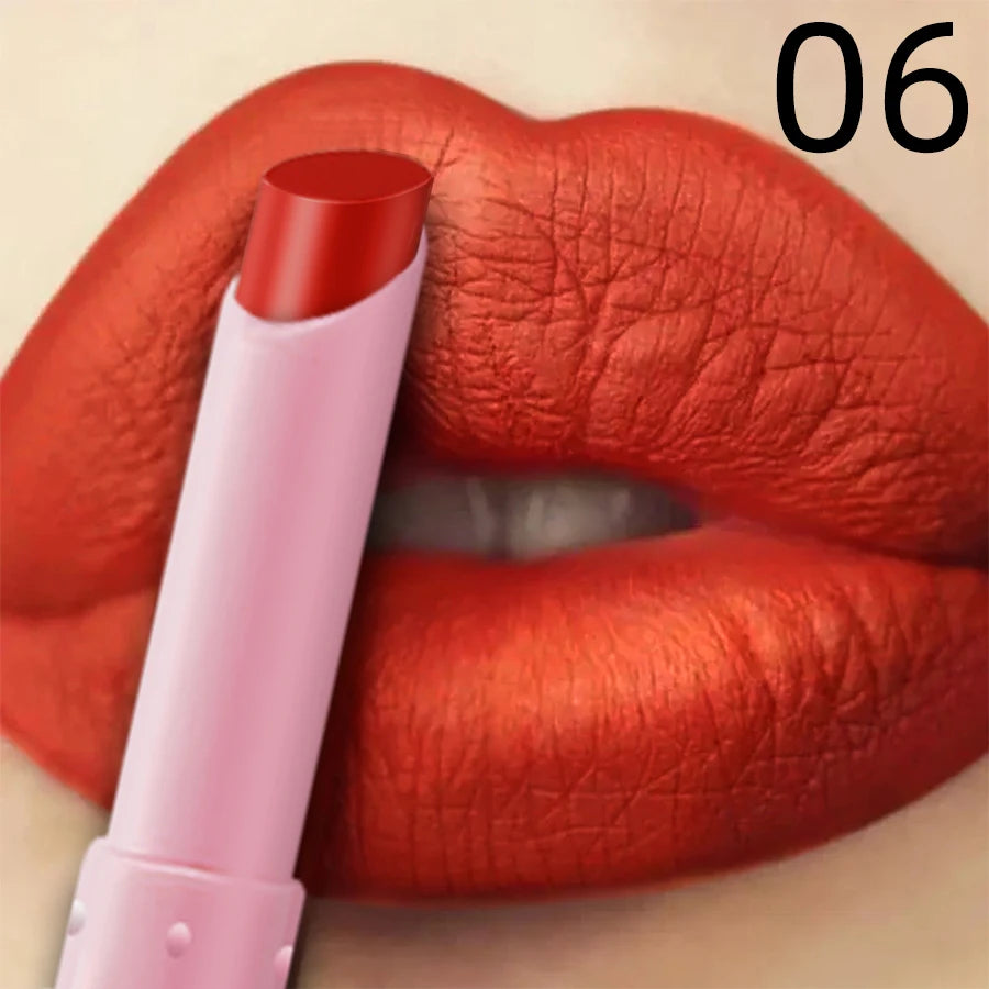 15 Color Cigarette Velvet Matte Waterproof Lipstick Long-lasting Lip Gloss Lip Makeup  Red Brown Pink Lip Liner Pen  Lip Tint
