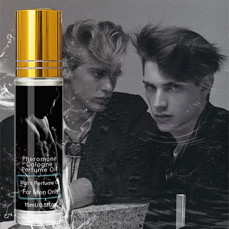 Lemonfay Pheromone Cologne Perfume Oil, Men's Roll-On Fragrance for Alluring Daily Wear