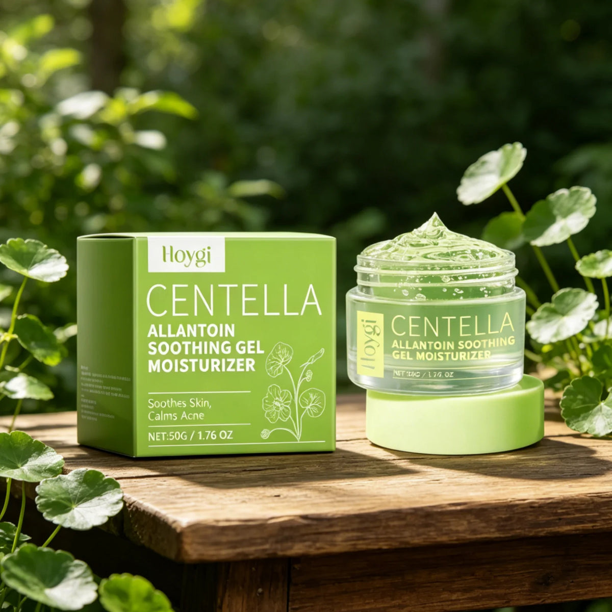 Hoygi Centella Soothing Gel Long Lasting Moisturizing Deep Nourishing Skin Calming Repair Damaged Skin Soothing Gel Moisturizer