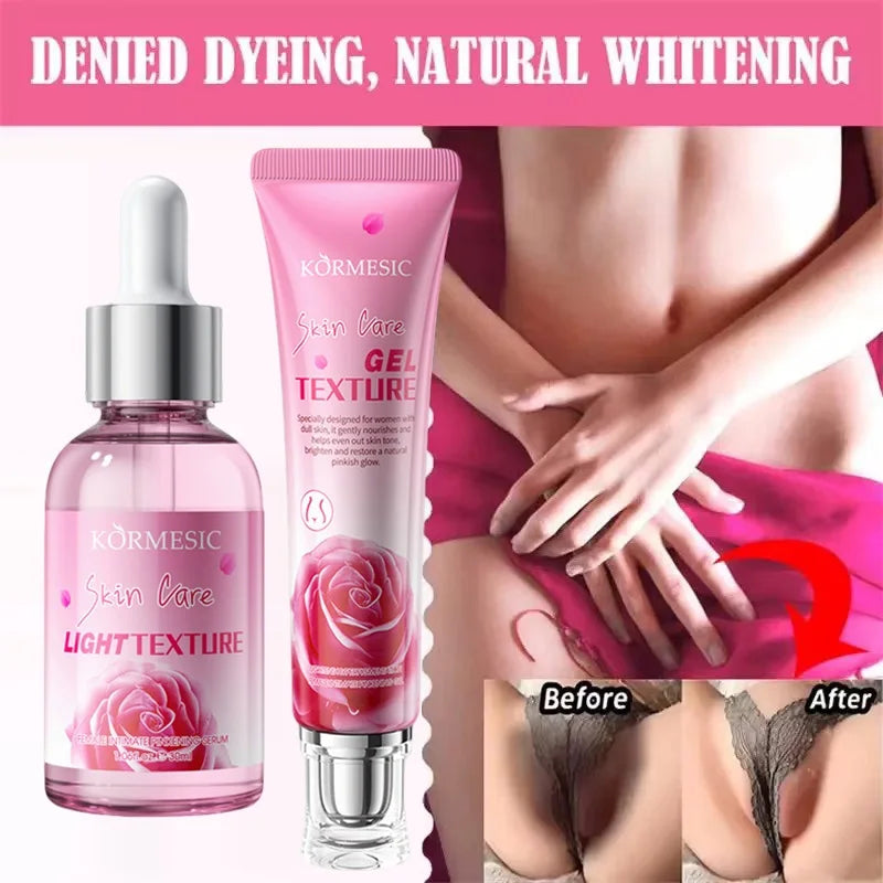 Whitening Cream Private Parts Underarm Bleaching Serum Whiten Butt Knee Brighten Inner Thigh Intimate Parts Dark Remove Melanin