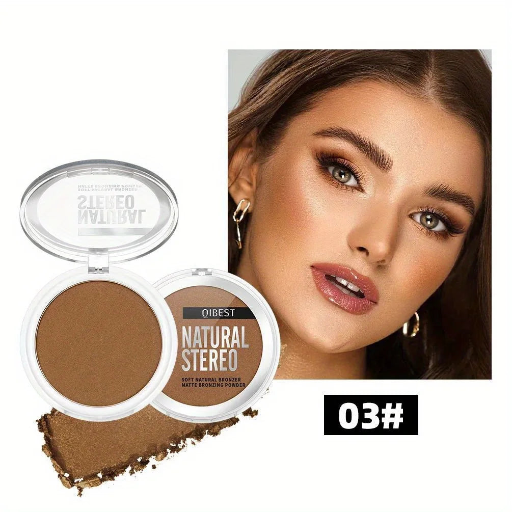 Matte Contouring Powder Nose Side Shadow Powder Face Highlighter Bronzers Contour Makeup Palette Illuminator Make-up Cosmetics