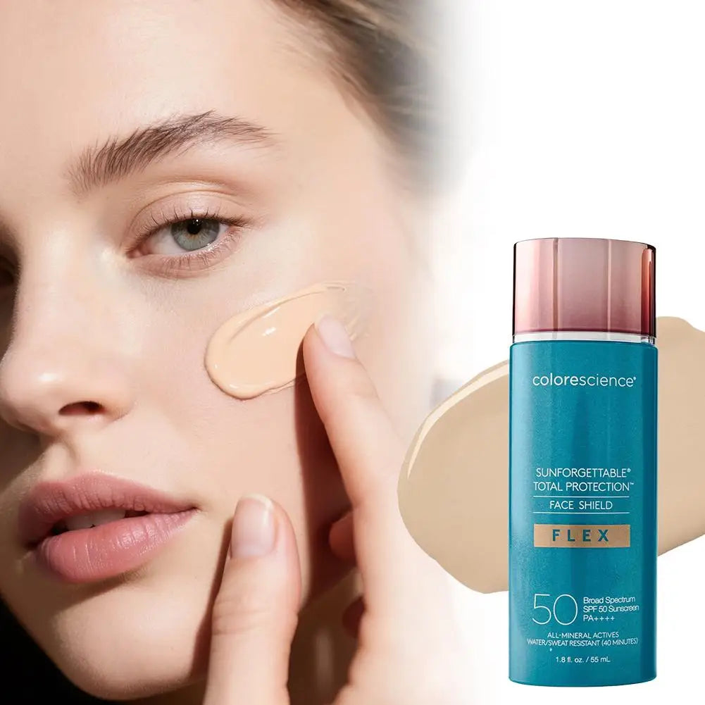 Colorescience Sunforgettable Total Protection Foundation Makeup with SPF - Natural Tinted Moisturizer for All Skin Types