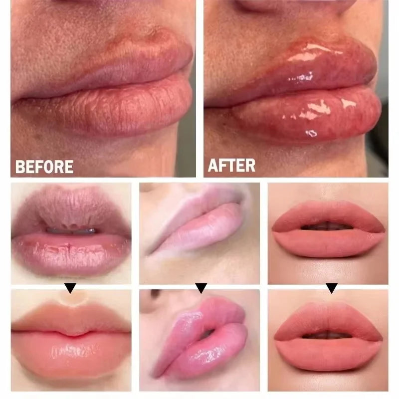 Lip Booster Plumping Serum Oil Hyaluronate Acid Moisturizing Sexy Enhancer Non-Irritating Brighten Fade Lines Plump Products