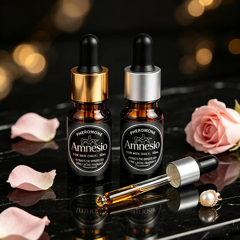 Pheromone Essential Oil For Women & Men 10ml Portable Natural Scent Romantic Dating Fragrance Oil Boost Confidence Perfume