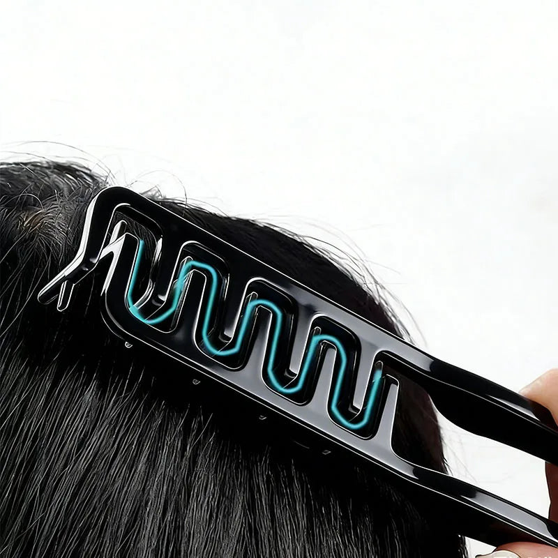Men'S Salon Hair Styling Comb Set, Including a Wide-Tooth Comb for Textured Hairstyles, a Comb for Pompadour Styles, a Styling C