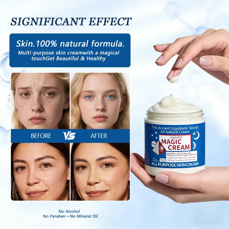 30g/60g/120g Brightening Facial Cream, Anti Aging Anti Sagging Cream, Gentle Nourishing Balance Skin Oil Skin Care
