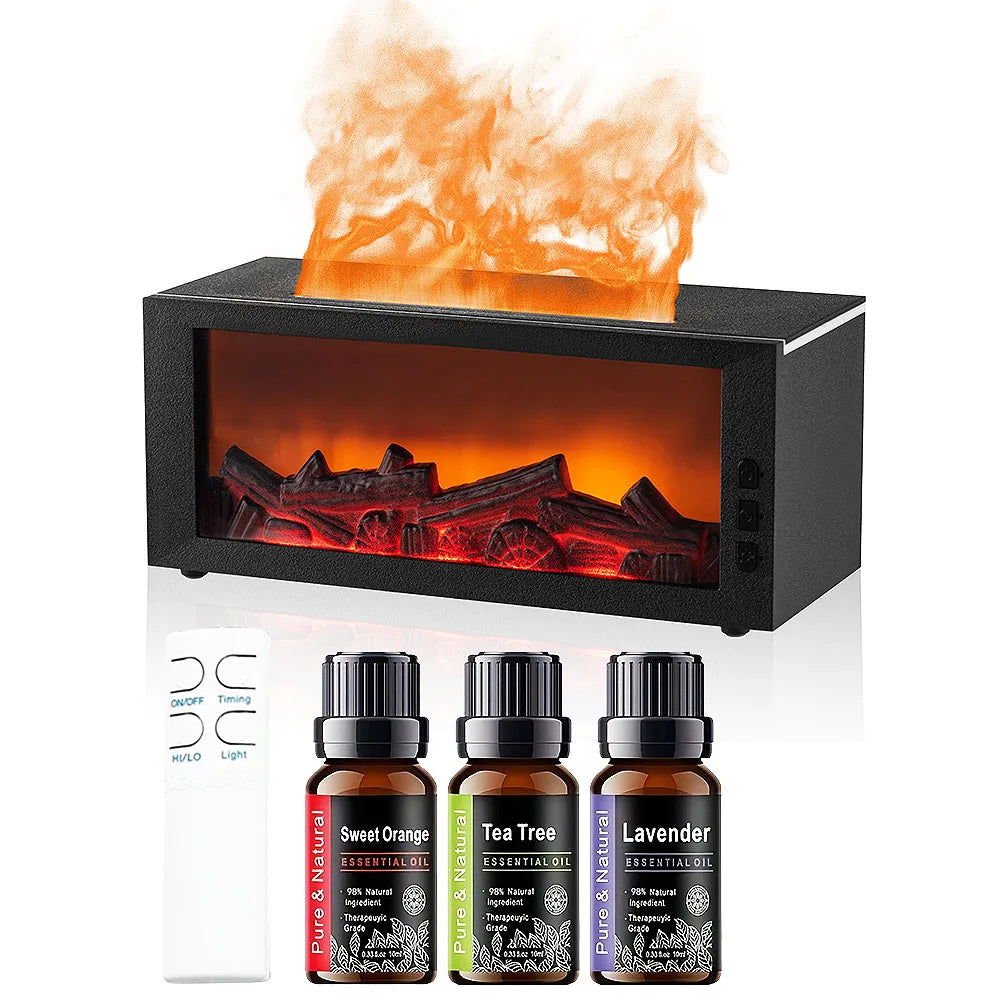 Ultrasonic Cool Mist Humidifier & Aroma Diffuser, 7 Colors LED Night Light Quiet Air Humidifier for Home Bedroom