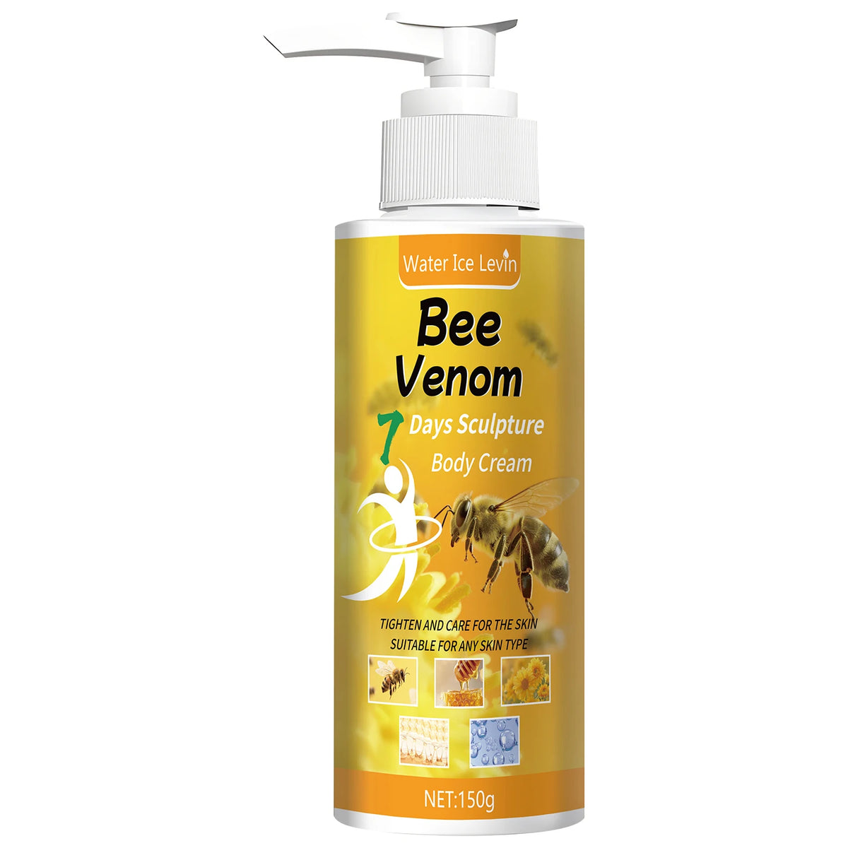 Bee Venom Body Sculpting Cream | Tightening & Moisturizing for All Skin Types | Winter Skin Glow